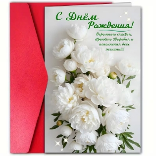 Изображение Дизайнерская открытка - 1pcs