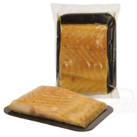 Изображение Филе сибирского осетра горячего копчения с кожей, 250 г.