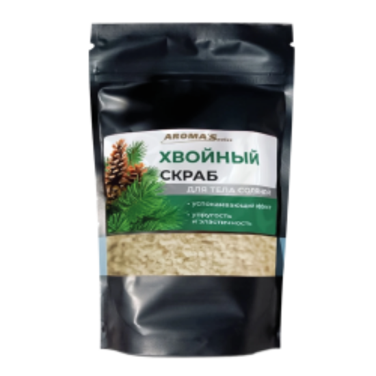 Изображение Скраб для тела соль AROMA'Saules Хвойный, 400 г