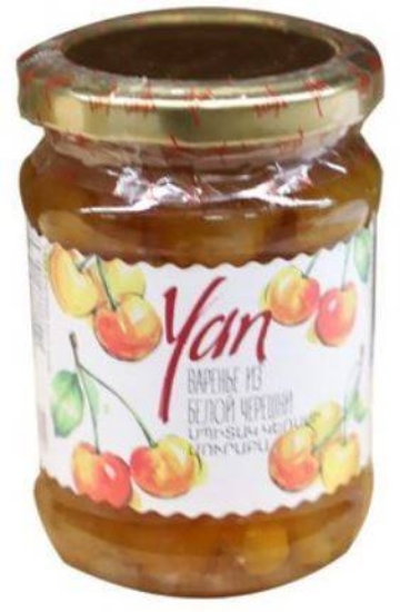 Picture of YAN (Armenian) - WHITE CHERRY jam 300g