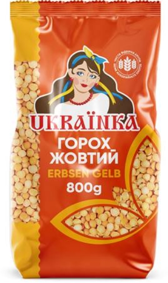 Изображение Горох желтый колотый шлиф. 800г