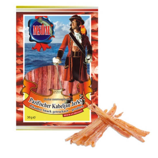 Изображение Вяленая треска тихоокеанская с перцем чили, 36 г