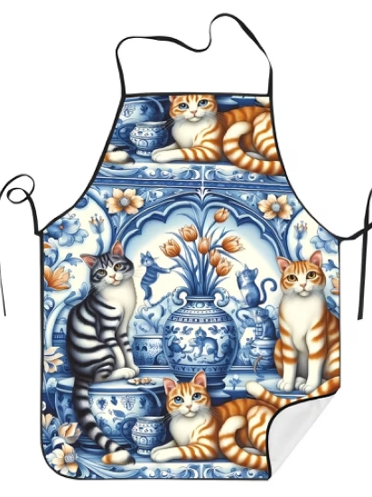 Picture of Russian Print Apron - 1pcs