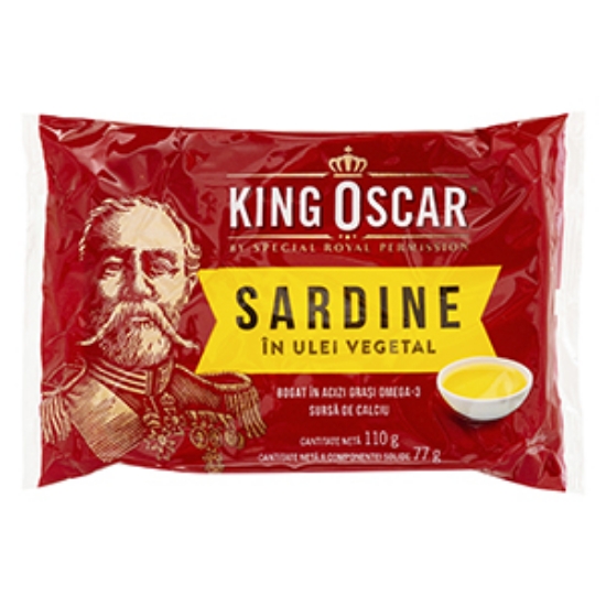 Изображение Сардины, масло, сорт «Король Оскар», 110 г