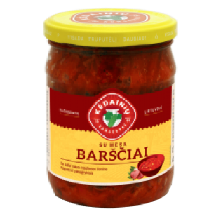 Изображение Борщ с мясом 480 мл