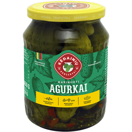 Picture of Pickled Cucumbers 720ml