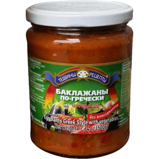Изображение Тещины Рецепты - Баклажаны по-гречески 540мл