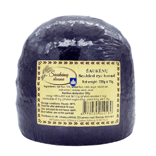 Picture of Saukenu - Black Rye Saukenu Bread 720g