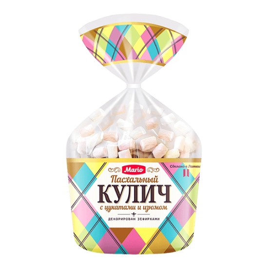 Picture of Mario - Easter Cake with Raisins Marshmallow Topping 350g