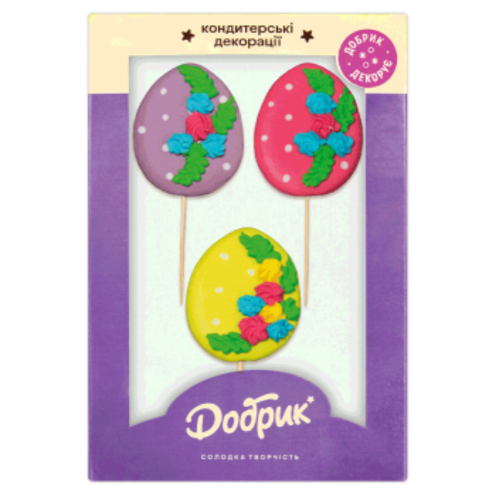 Изображение Украшения для кулича 44г - 1шт