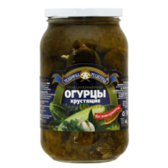 Picture of Teshchiny Recepty Xrustiashchyje Po Hersonski Cucumbers 900ml