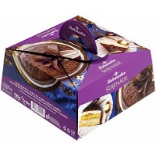 Picture of Cake With Apricot And Hazelnut Cream "Serenade",0.7kg