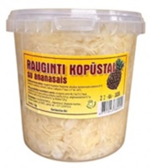 Picture of SAUERKRAUT WITH PINEAPPLE 900G