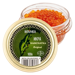 Изображение Икринка, икра, лосось, Камчатка, 100 г