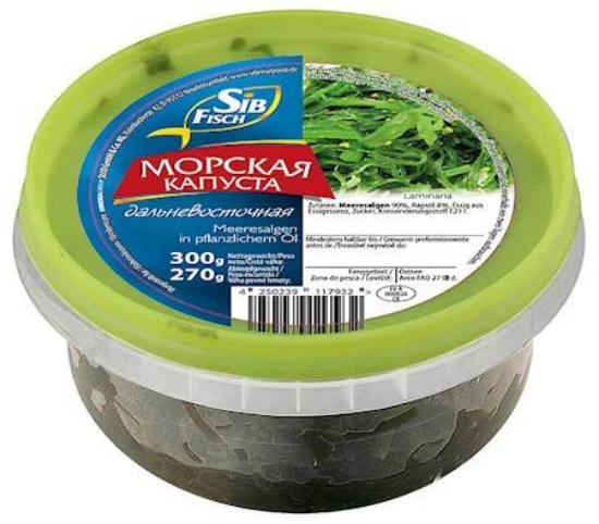 Изображение Морская капуста 300g Дальневосточная