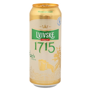 Picture of Beer In Can Beer In Can "1715", Lvivske  4.5% Alc. 0.48L