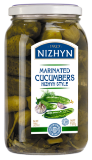 Picture of Nezhin Marinated Cucumbers Nezhin Style 920g