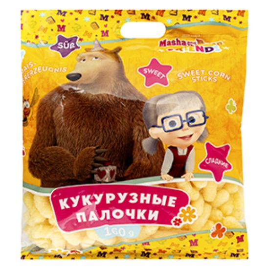 Picture of Sweet Corn Sticks "Masha I Medved"160g