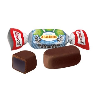 Picture of Blackcurrant Jelly  in Chocolate 200g