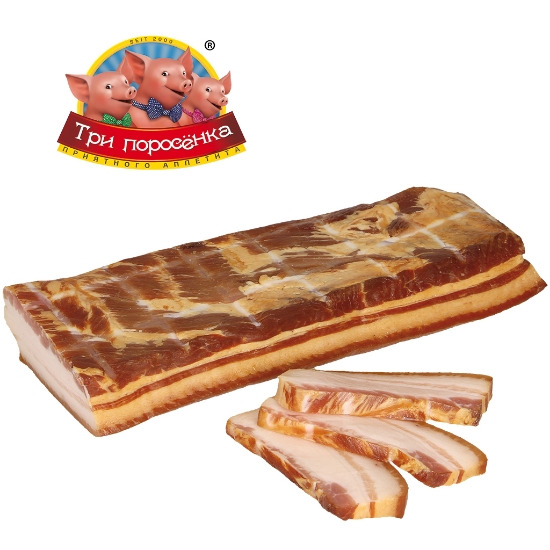 Picture of Smoked Salted Fat "Lithuanian", Germes ~250g