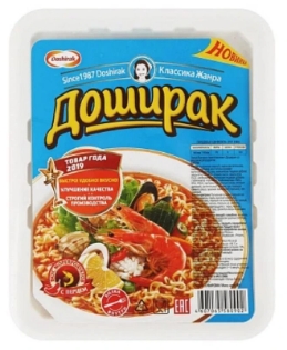 Picture of Doshirak Instant Noodles with Seafood Flavour 90g