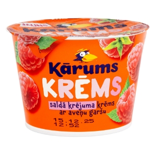 Picture of Karums, Cream Dessert, Raspberry  150g