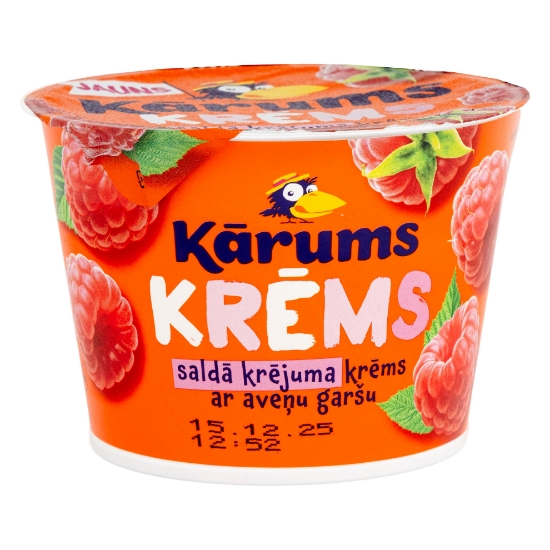 Picture of Karums, Cream Dessert, Raspberry  150g