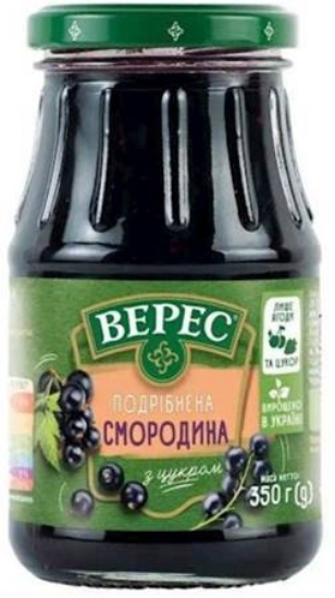 Picture of Veres Blackcurrant Jam 350g