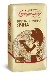 Изображение Сквирянка Крупа ячневая 800г
