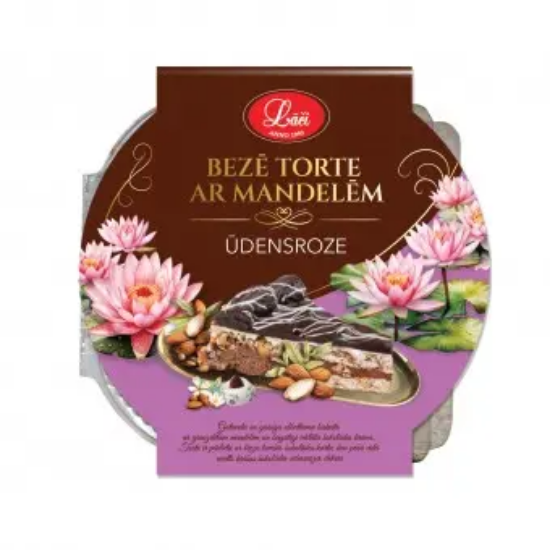 Picture of Meringue Cake with Almonds “Water Lily”. 500g
