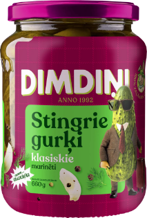 Picture of Pickled Cucumbers in a Classic Marinade,  Dimdini, 660g