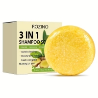 Picture of Ginger Three-in-One Shampoo Bar 60g
