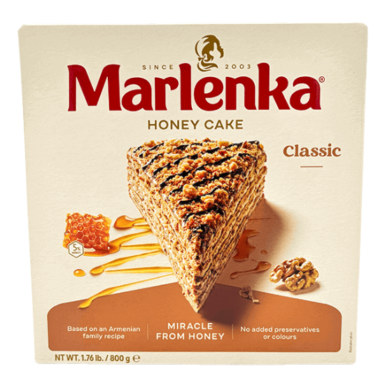 Picture of Marlenka Honey and Walnut Cake 800g