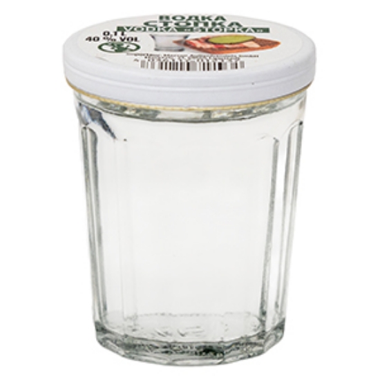 Picture of Vodka Stopka In Faceted Glass 40% Alc. 0.1L