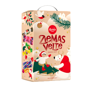 Изображение LAIMA - Ассорти конфет "Ziemas Velte" 400г